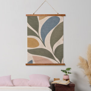 Biologisch Abstract Wandtapijt Hangend Wandkleed