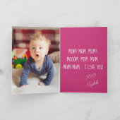 Biologisch, adoptief, foster... mam kaart (Binnen)