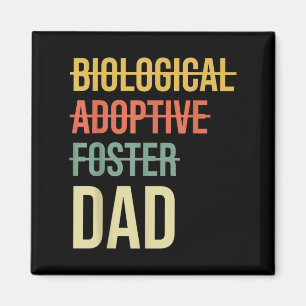 Biologisch adoptief pleegvader vaders dag adoptie magneet