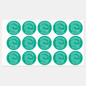 Biologisch afbreekbare Sticker/niet plastiek voor  Labels (Vel)