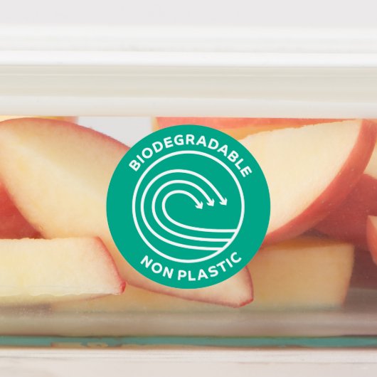 Biologisch afbreekbare Sticker/niet plastiek voor  Labels (Aangebracht)