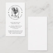 Biologisch Boerderij  Hen Visitekaartje (Voorkant / Achterkant)