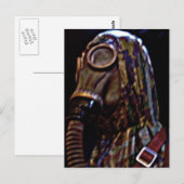 Biologisch, chemisch en nucleair NBC-pak(1) Briefkaart (Voorkant / Achterkant)