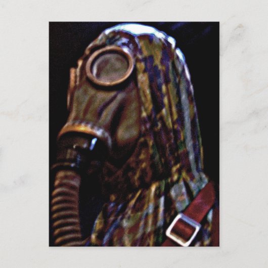 Biologisch, chemisch en nucleair NBC-pak(1) Briefkaart (Voorkant)