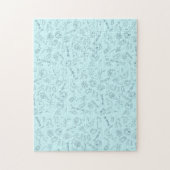 Biologisch diagram patroon legpuzzel (Verticaal)