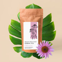 Biologisch Echinacea Kruidenthee Business Label