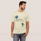 BIOLOGISCH: ÉÉN TURTJE PER TIJD T-SHIRT (Voorkant volledig)