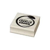 Biologisch en plaatselijk gekweekt Boerderij Rubberstempel (Stempel)