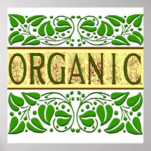 Biologisch Gezegde met Acorns  Art Print