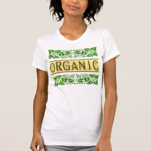 Biologisch Groen Gezegde met  Bladeren T-shirt