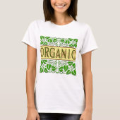 Biologisch Groen Slogan T-shirt (Voorkant)
