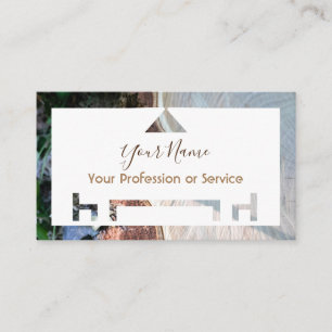 Biologisch hout voor interieurdesign en meubelen!  visitekaartje