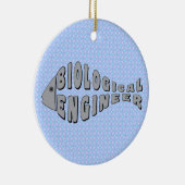 Biologisch ingenieur Grijze Vis Keramisch Ornament (Rechts)