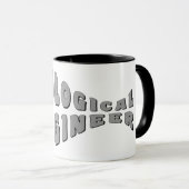 Biologisch ingenieur Grijze Vis Mok (Voorkant rechts)