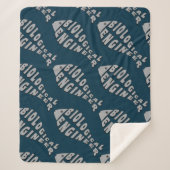 Biologisch ingenieur Grijze Vis Sherpa Deken (Voorkant)