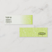 BIOLOGISCH MINI VISITEKAARTJE (Voorkant / Achterkant)