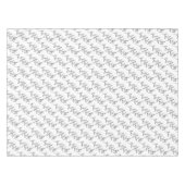 Biologisch minimalistisch natuurlijk trouwfeest ON Tafelkleed (Voorkant (Horizontaal))