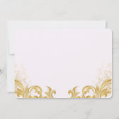 Biologisch Moderne Save the Date Kaart (Achterkant)