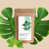 Biologisch Pepermunt Kruidenthee Zakelijk Etiket