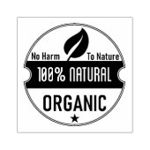 Biologisch product Houden Stamp Rubberstempel (Afrduk)