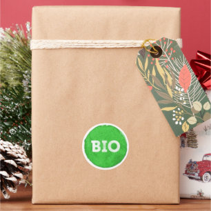 Biologisch Ronde Sticker
