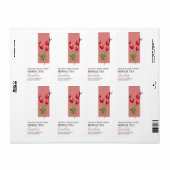 Biologisch Rozenschip Kruidenthee Business Label (Full Sheet)