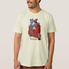 Biologisch t-shirt van mannen en kunst door Kevin 