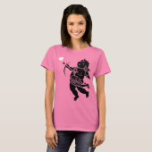 Biologisch Valentijns T-shirt Cupid Love T-shirts (Voorkant volledig)