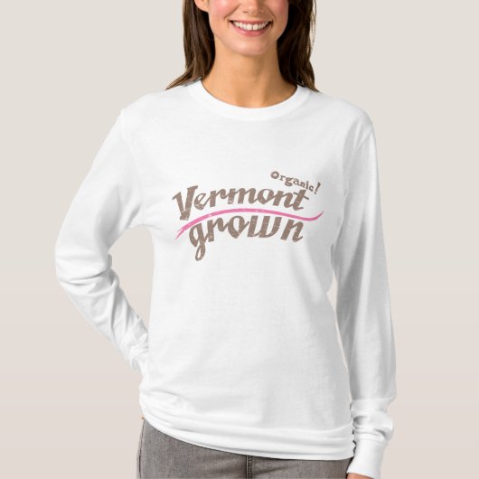 Biologisch! Vermont-Grown T-shirt (Voorkant)