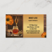 Biologisch Visitekaartje voor de bijenteelt (Achterkant)