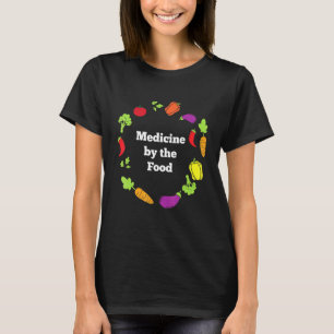 Biologisch voedsel dat thuis gekweekt is voor tuin t-shirt