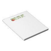 Biologisch voedsel notitieblok (Schuin)