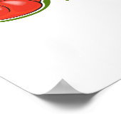 Biologisch voedsel poster (Hoek)