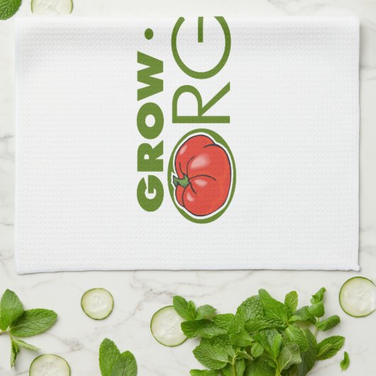 Biologisch voedsel theedoek (Gevouwen)