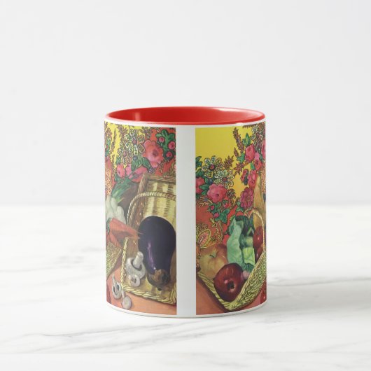 Biologisch Voedsel, Tuingewassen, Bloeiende Bloeme Mok (Midden)