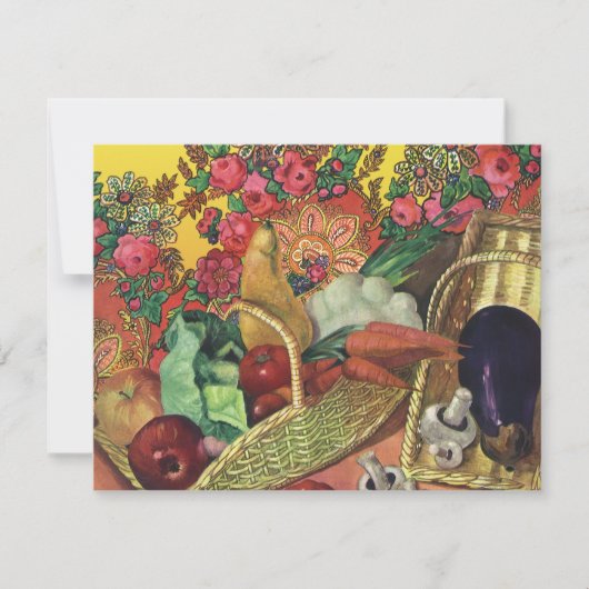 Biologisch voedsel, tuingroenten, bloeiende bloeme (Voorkant)