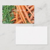 Biologisch voedsel visitekaartje (Voorkant / Achterkant)