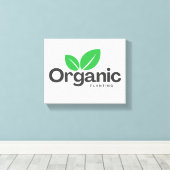 biologische aanplant canvas afdruk (Insitu (Houten vloer))