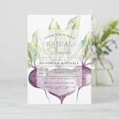 Biologische bieten | Veggie | VRIJGEZELLENFEEST WA Kaart (Staand voorkant)