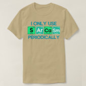 Biologische biologie van bioloog humor t-shirt (Design voorkant)