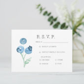 Biologische Blauwbessentrio Watercolor RSVP (Staand voorkant)