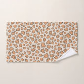 Biologische Bloemblad Terrazzo | Moderne Landelijk Bad Handdoek (Handdoek)
