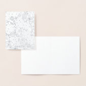 Biologische Bloemen Folie Groet Folie Kaarten (Display)