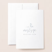 Biologische Bloemen Moederdag Groet Folie Kaarten (Met envelop)