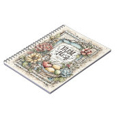 Biologische boerderij verse vruchten en groenten   notitieboek (Linkerzijde)