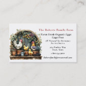 Biologische Boerderijen Visitekaartje (Voorkant)