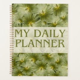 Biologische Botanische Dagelijkse Planner & Organi