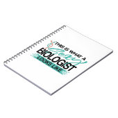 Biologische cadeauideeën | Studenten bioloog Notitieboek (Linkerzijde)