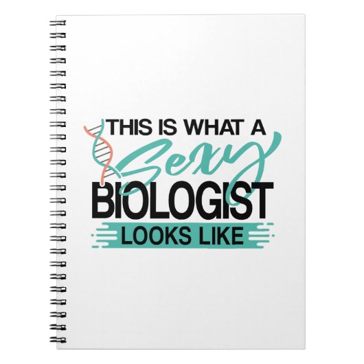 Biologische cadeauideeën | Studenten bioloog Notitieboek (Voorkant)