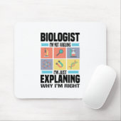 Biologische cadeaus | Biologen Leerleraar Wetensch Muismat (Met muis)